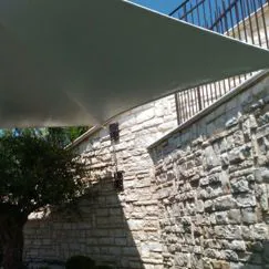 Vela per ombreggiamento