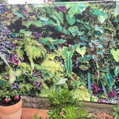 Rete in PVC per recinzione giardino stampata