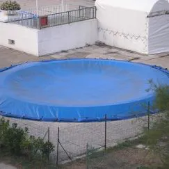 Rete in PVC per recinzione giardino stampata